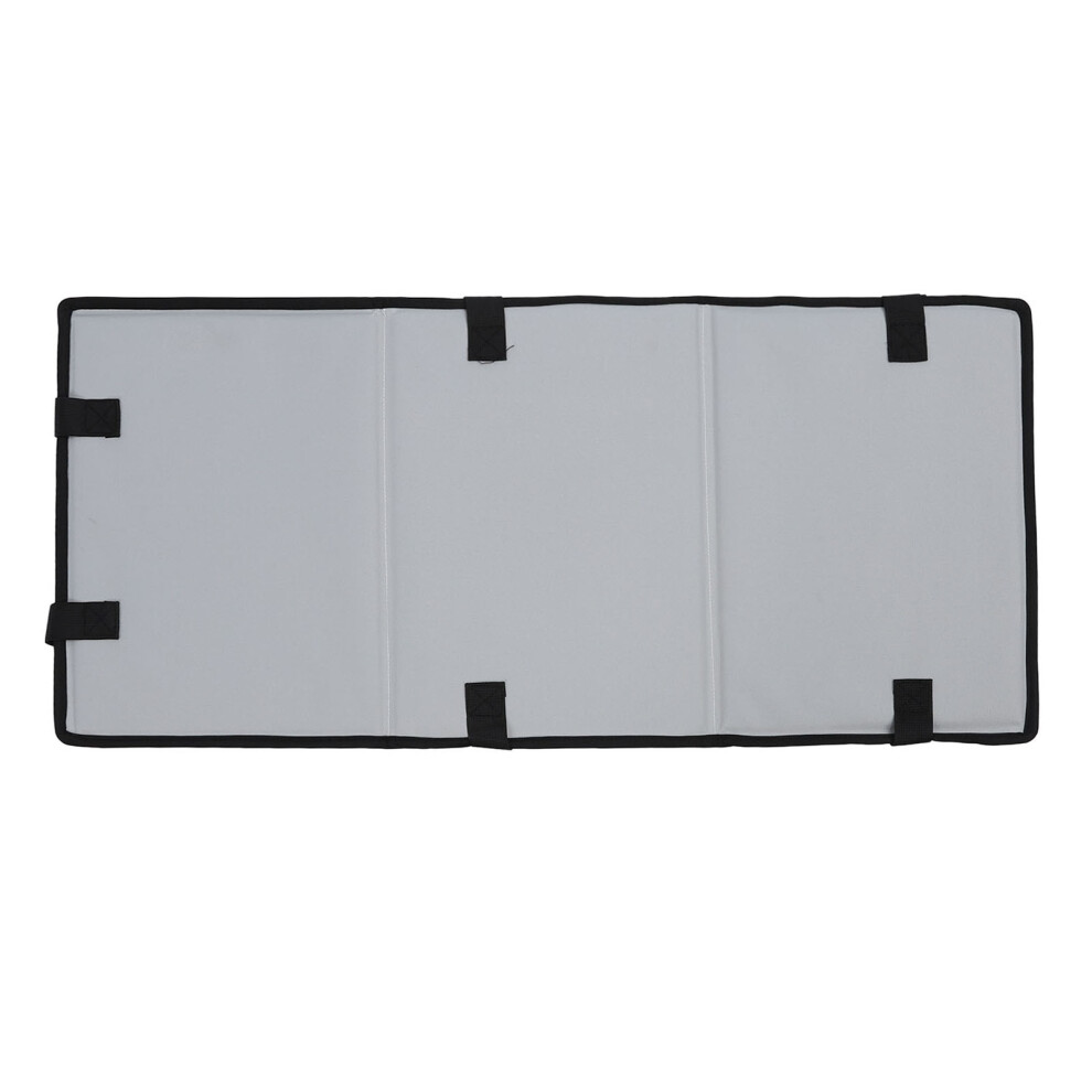 Bunk Bed Ladder Cover 81X38cm Prevent Climbing Anti Falling Oxford Cloth Kids Bed Ladder Guard Pad Gray