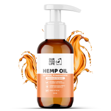 Our Dogs Life Hemp Oil Natural & Organic Calming Aid For Dogs 100ml