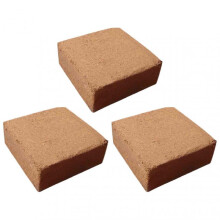 (3pcs)Coconut Bran Soilless Culture Nutrient Soil High Water Retention and Optimum Ventilation for Planting Fruits Vegetables