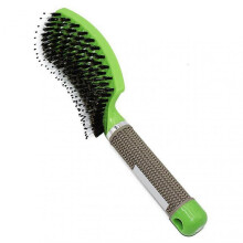 (Green) Detangling Hair Brushes Ultra-Soft Bristkes Dry and Wet Hair Brush Detangler for Faster Blow Drying