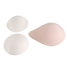 Mastectomy Boob Prosthesis Forms Spiral Shaped Ventilation Massage Particles Bra Insert Pads Sponge Boobs for Transgender Crossdressers 4 R