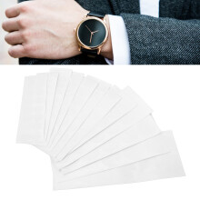 168pcs Watch Screen Protective Film 18 To 45mm 12 Sizes Transparent Anti Static Watch Glass Screen Protector Film