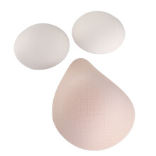 Mastectomy Boob Prosthesis Forms Spiral Shaped Ventilation Massage Particles Bra Insert Pads Sponge Boobs for Transgender Crossdressers 6 R