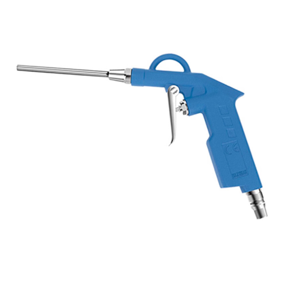 High Flow Air Blow Gun With Extended Nozzle Pneumatic Air Compressor Accessories Dust Cleaning Tool 9481313468779