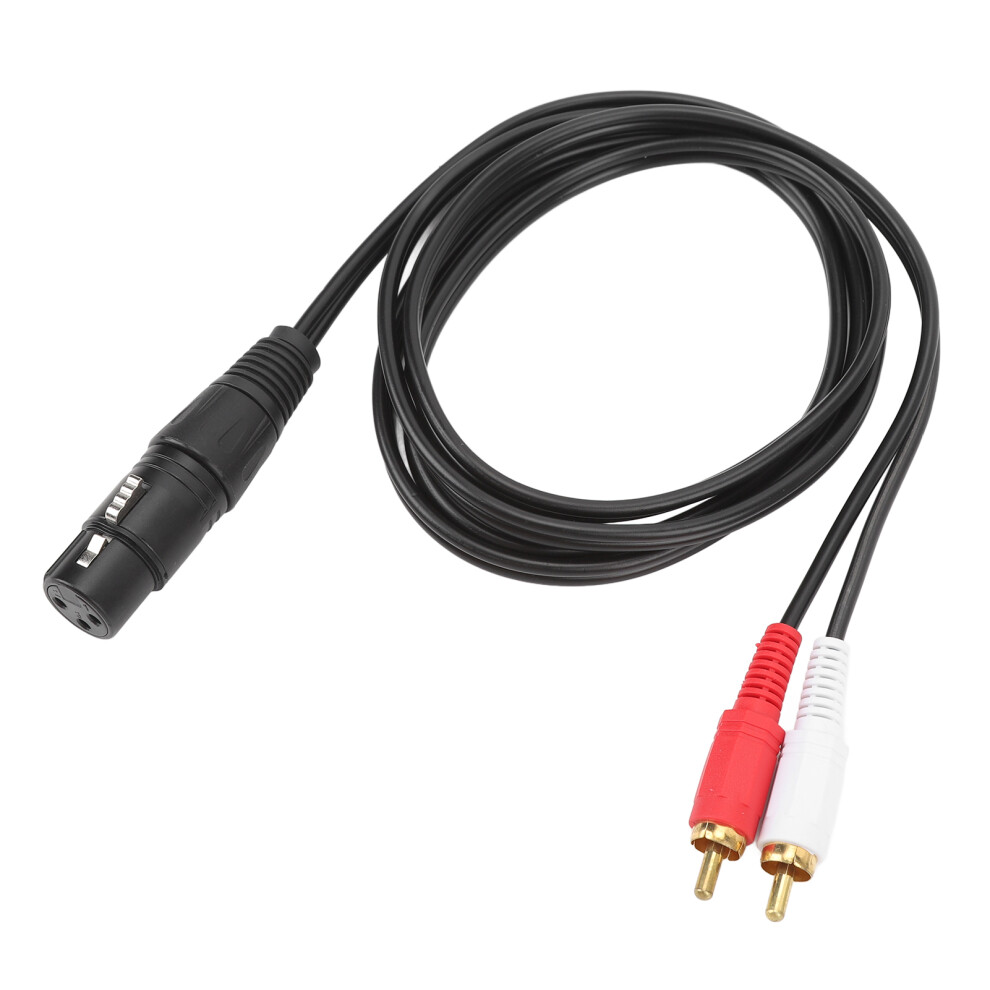 Xlr Cable 4.9Ft 22Awg Ofc Xlr Female Y Splitter Cable For Amplifier Mixer Microphone 9441313468612