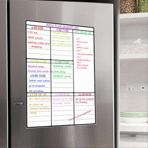(LZ0010 2)Magnetic Whiteboard Calendar Set Convenient to Use Multi-purpose Board for Kids Students Classroom 1