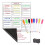 (LZ0010 2)Magnetic Whiteboard Calendar Set Convenient to Use Multi-purpose Board for Kids Students Classroom 1