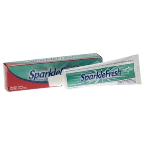 Medline SparkleFresh Fluoride Toothpaste Mint Flavor 2.75 oz