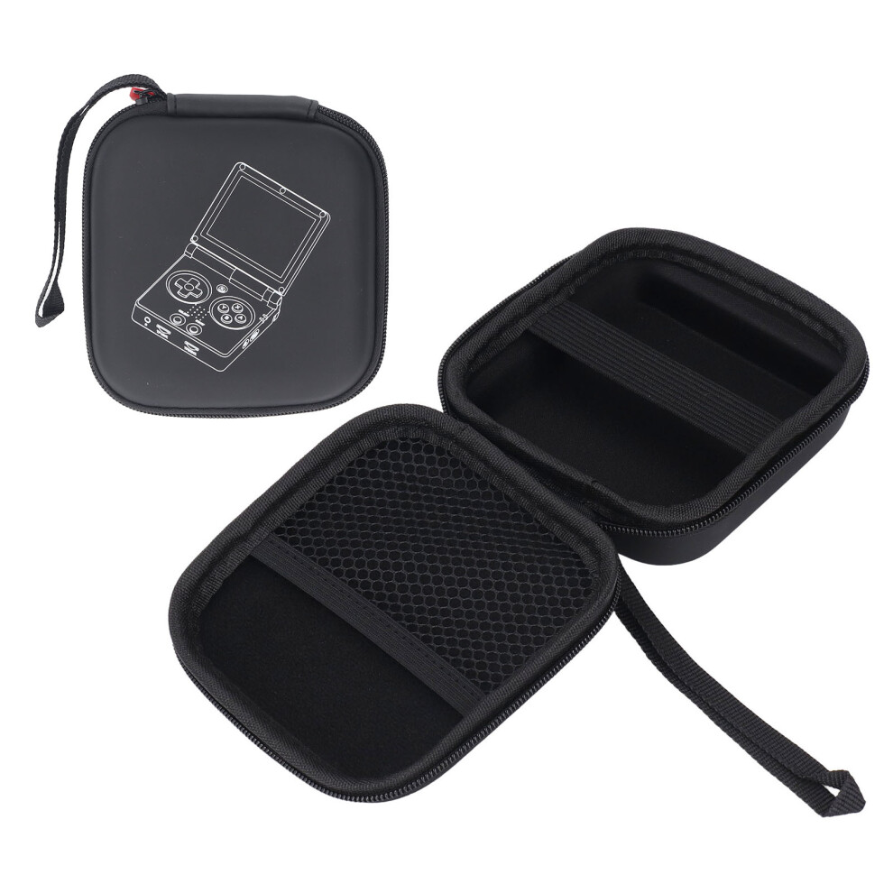 Gaming Console Carrying Case For Rg35xxsp Portable Pu Leather Game Console Holder Organizer Bag Accessories 8751313474676
