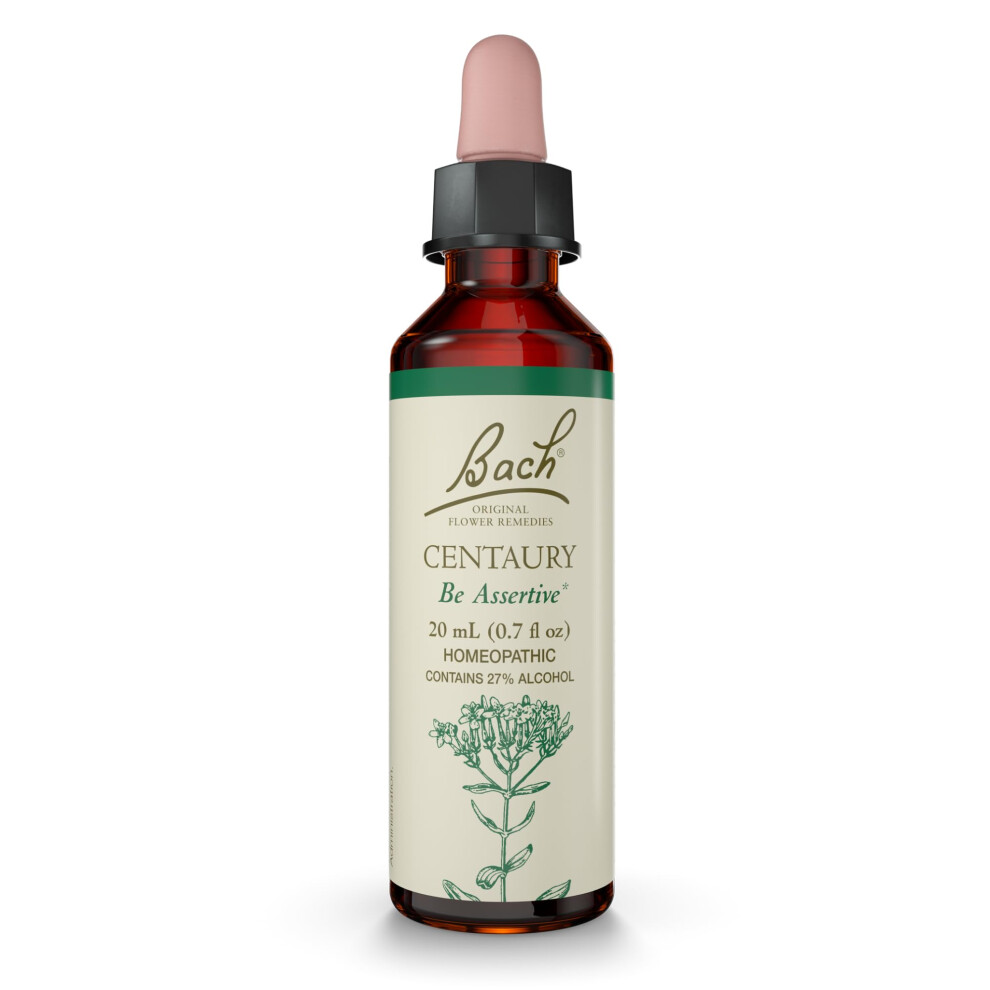 Bach Flower Remedies Centaury; Bach Flower Essence