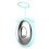 (Blue) Microcurrent Sleep Helper Sleep Aid Hand Holding Fast Sleep Instrument Head Relaxation Massage USB Charging 1