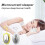 (Blue) Microcurrent Sleep Helper Sleep Aid Hand Holding Fast Sleep Instrument Head Relaxation Massage USB Charging 4