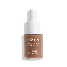 Lumene Invisible Illumination [Kaunis] Flssiger Bronzer - mit Hautpflege infundierte Bronzentropfen mit baubarer Textur - hergestellt aus perlig