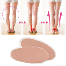 Selbstklebende Silikon-Wadenpolster, hautfarben, S, wiederverwendbarer Abdecker