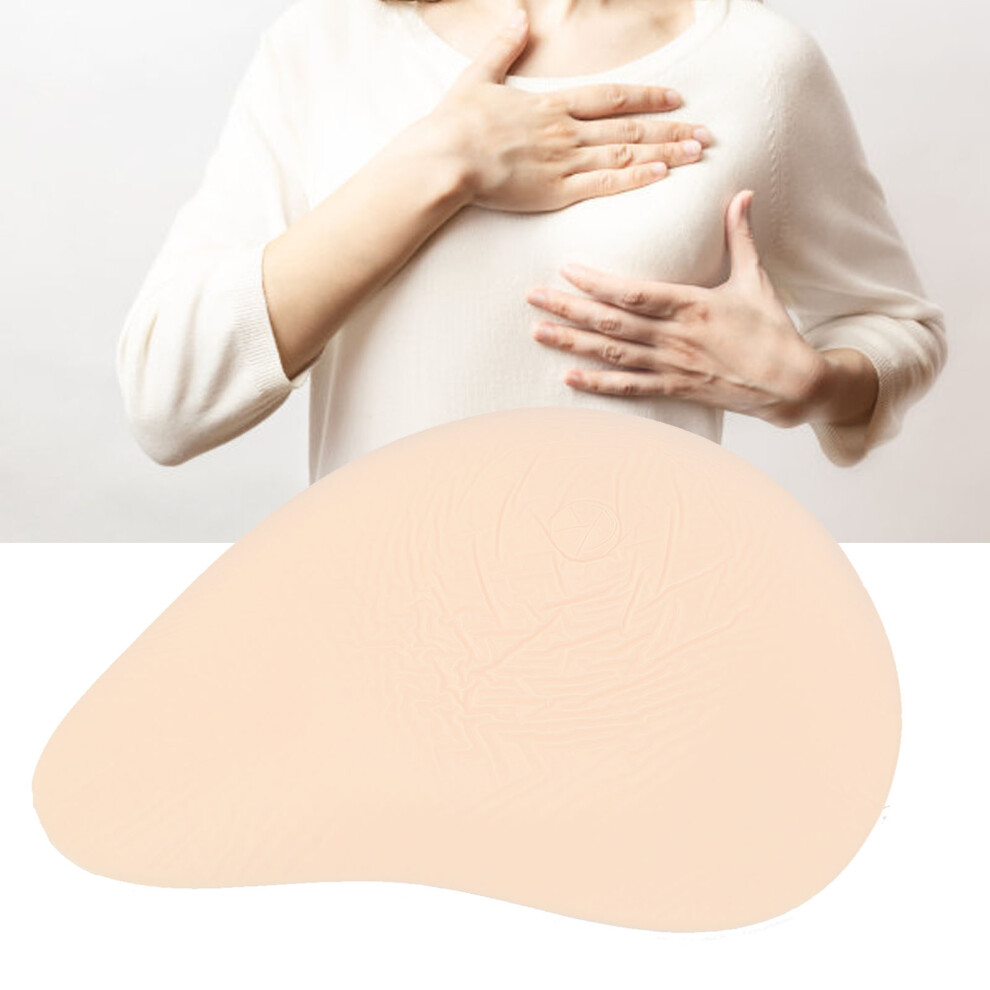 Lightweight Silicone Boob Forms Breathable Lightweight Spiral Shape Silicone Prosthesis for Mastectomy Patients QAS1 Right