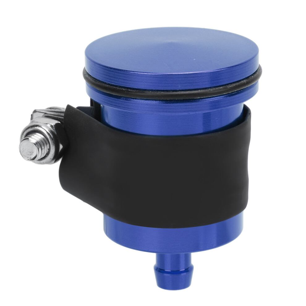 Motorcycle Brake Fluid Reservoir Universal Aluminum Brake Master Cylinder Oil Cup For Yzf R1 R3 R6 R25 R15 R125 600R 40Ml Blue 4081313484776