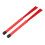 2PCS Retractable Drum Brushes Plastic Bristles Rubber Handle Drumstick Brush Replacement Drum Accessories Red 1