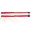 2PCS Retractable Drum Brushes Plastic Bristles Rubber Handle Drumstick Brush Replacement Drum Accessories Red 13