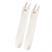 (Rabbits) Cartoon Panda Long Stockings Sweat Absorbent Lovely Women Socks for Shopping