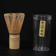 (One Hundred And Twenty Books)Handmade Japanese Matcha Whisk Bamboo Mixing Matcha Stirrer for Making Matcha