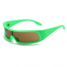 (Green Tea Slices) Unisex Uv400 Cycling Sunglasses UV Blocking Anti-Dazzling Wrapped Shades for Skiing Fishing Boating Motorcycling