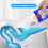 (3 Bottles)Meledmatte Powerful Pipe Dredging Agents Non-Irritating Sink Drains Cleaner for Multiple Pipes 5