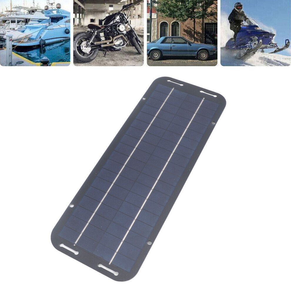 Flexible Solar Panel Charger 6W 18V Rechargeable Portable Solar Panel Car Battery Charger With Controller 3191313487224