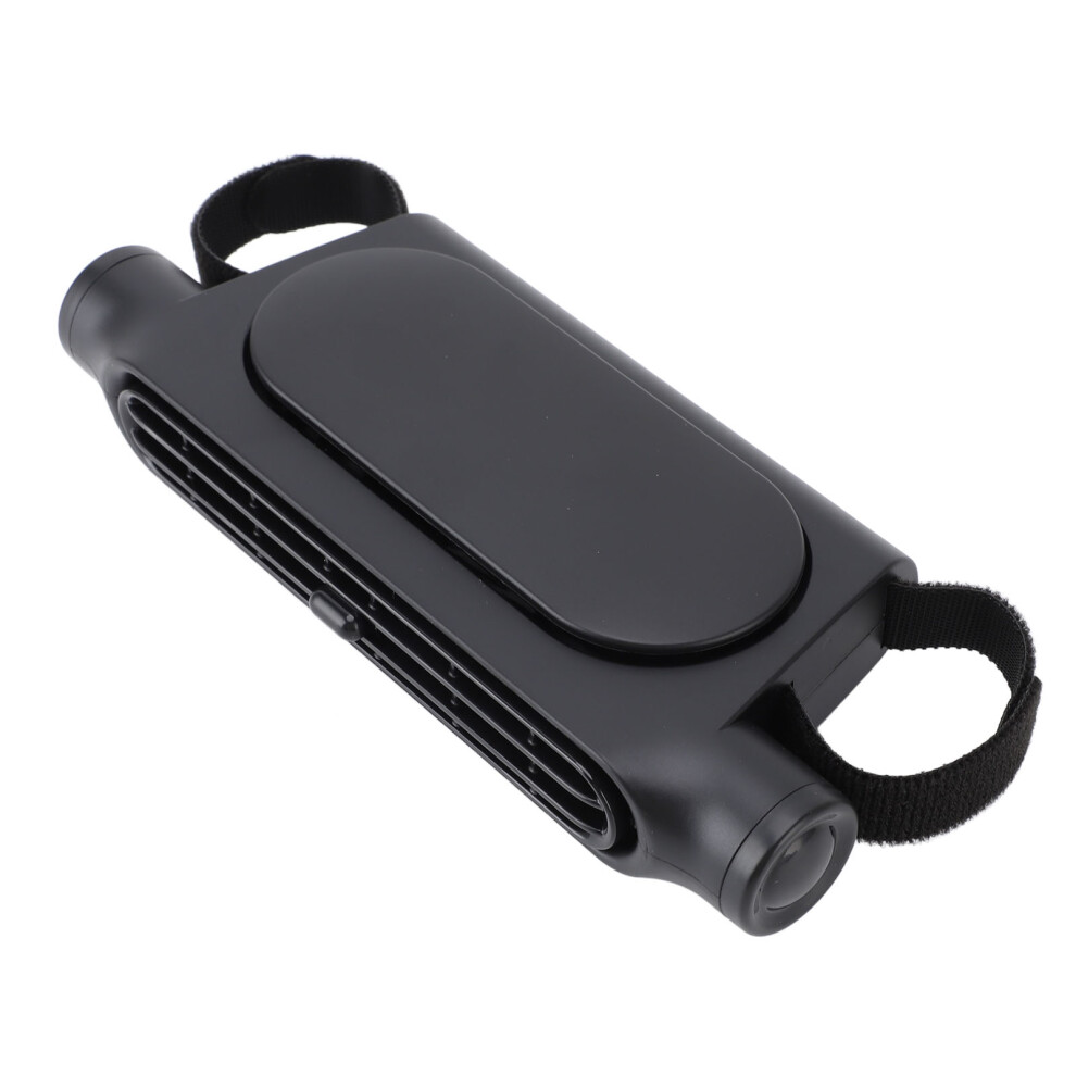 Usb Car Seat Cooling Fan Multifunction Efficient Low Noise Safety Bladeless Car Backseat Headrest Fan Turbo Powerful Fan Black 4301313487806