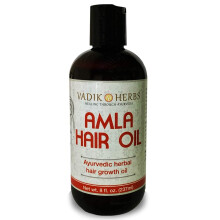 Vadik Herbs Amla Haarl (8 oz) Rosmarinl | Kruter-Kopfhautbehandlung | Ideal gegen Haarausfall, Glatzenbildung und Ausdnnung der Haare fr den Bar
