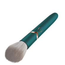 Dual-Use-Vibrator 150 mAh 18x5x2,5 cm Grün-Weiß