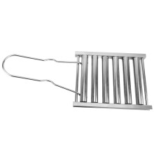 Tragbarer Edelstahl-Hot-Dog-Roller-Grill, 5 Hot-Dog-Fachkapazität