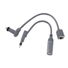 SPX Male to RJ45 Adapter IP68 Waterproof for Starlink Cable RJ45 Female Connector with Grounding Device for Starlink Gen 2 Dish Antennae Ro