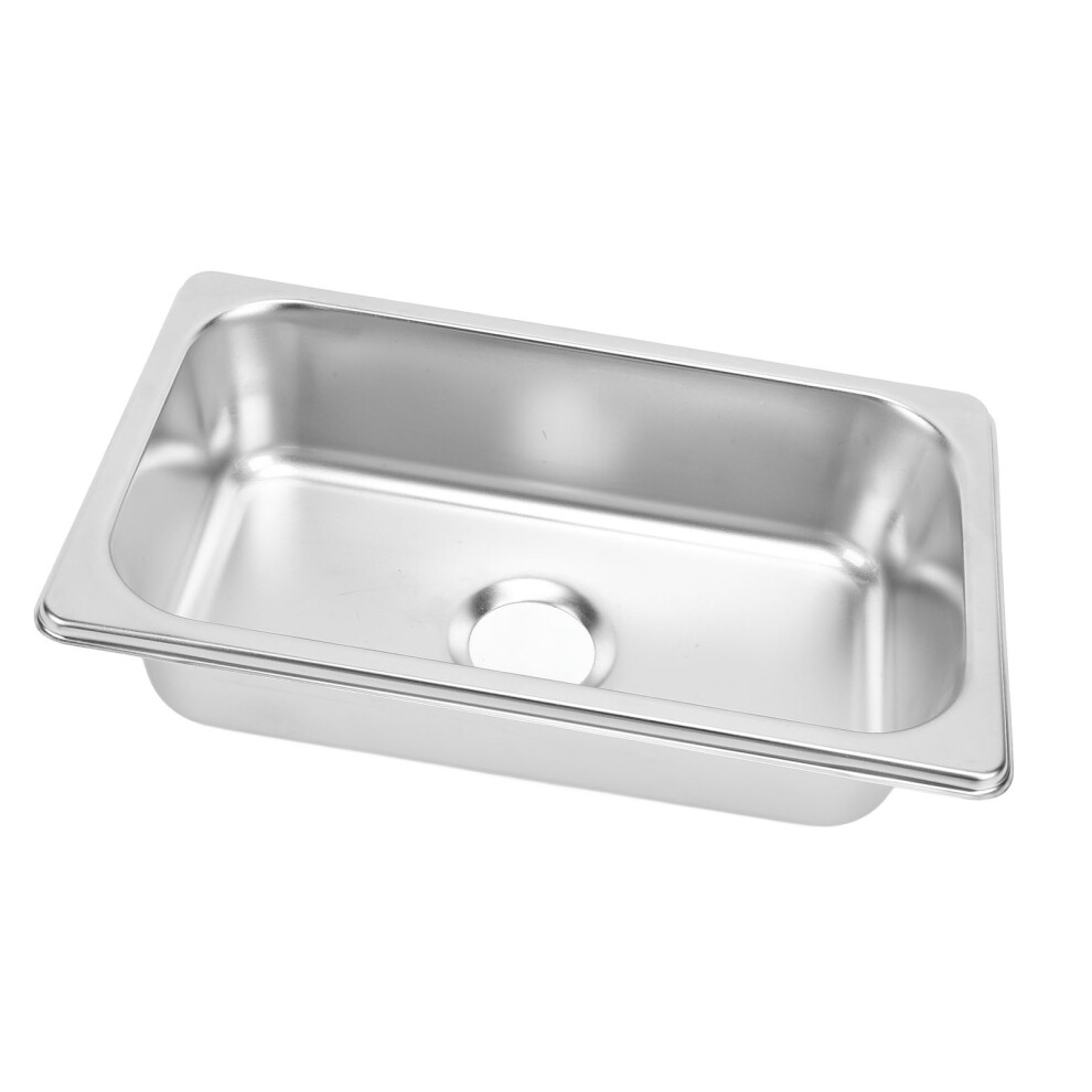 Rv 304 Stainless Sink Kitchen Rectangular Hand Wash Basin Sink With 40Mm Sewer Outlet For Boat Caravan Yachts Boats Polishing Drawing Grâ14 8441313495916