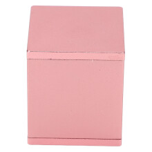 Aluminium Roségold Billardkreidecase Tragbar 3x3x3,5 cm