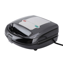 6 in 1 Sandwich Maker Stick Proof Breakfast Machine with 10 Removable Plates for Making Sandwiches Donuts Waffles Nuts Madeleine Cakes Stea