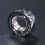 Fingertipp-Angst-Ring, Edelstahl 3,3x1,4 cm 6