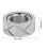 Fingertipp-Angst-Ring, Edelstahl 3,3x1,4 cm 2
