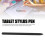 Schwarzer ABS-Stylus-Stift für Tab S9/Plus/Ultra 5 Spitzen 4