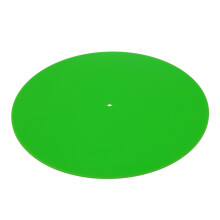 Acryl-Plattenteller-Matte 300x3mm grün für 12-Zoll-LP
