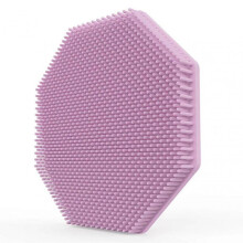 (Pink)Exfoliating Body Scrub Brush Soft Portable Hair Scalp Massage Brush for Bathroom