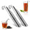 2pcs Stainless Steel Tea Diffuser Fine Mesh Tea Infuser with Handle Design for Home Office Mug Fancy Filter 1