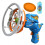 (Blue) Handheld Dinosaur Bubble Machine for Kid Battery Powered Bubble Maker for Boys Girls 1