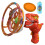 (Red) Handheld Dinosaur Bubble Machine for Kid Battery Powered Bubble Maker for Boys Girls 1