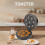 Cake Pop Maker with Non Stick Coating 1400W Double Sided Baking Edge Sealing Makes 8 Cake Pops Machine EU Plug 220V 9