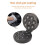Cake Pop Maker with Non Stick Coating 1400W Double Sided Baking Edge Sealing Makes 8 Cake Pops Machine EU Plug 220V 5