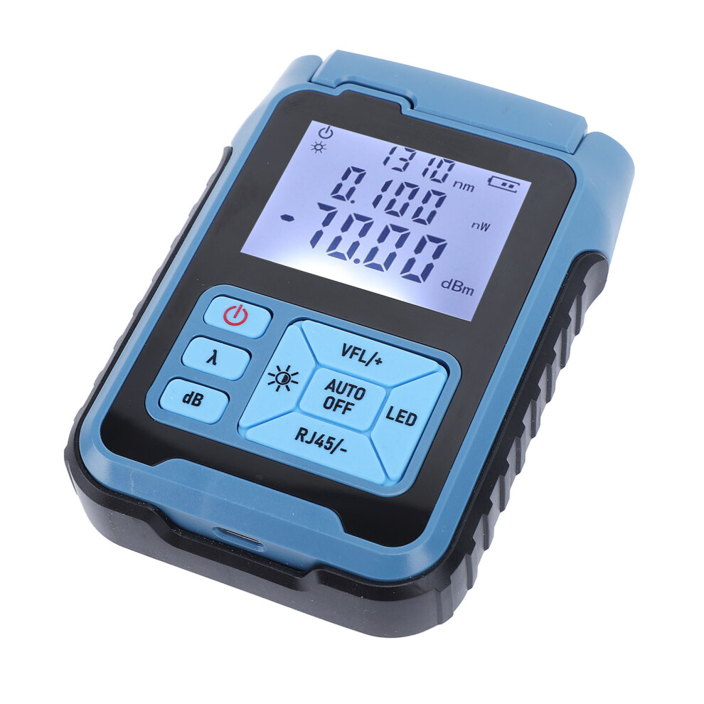 Optical Fiber Power Meter 10Mw Rechargeable 850Â1650Nm High Accuracy Multifunctional Fiber Optic Cable Tester 8301313505698
