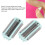 2pcs Foil Head Replacement for BRL130 BRL140 14