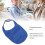 Modell: Tracheostomie-Duschabdeckung Blau wasserdicht 4