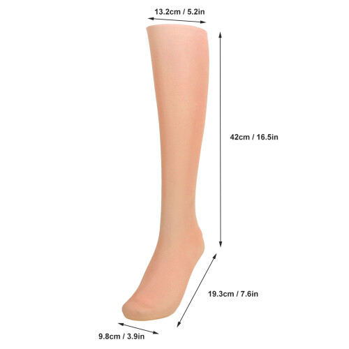 Silikon-Feuchtigkeits-Socken - Eine Größe Hautfarbe 1