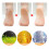 Silikon-Feuchtigkeits-Socken - Eine Größe Hautfarbe 7